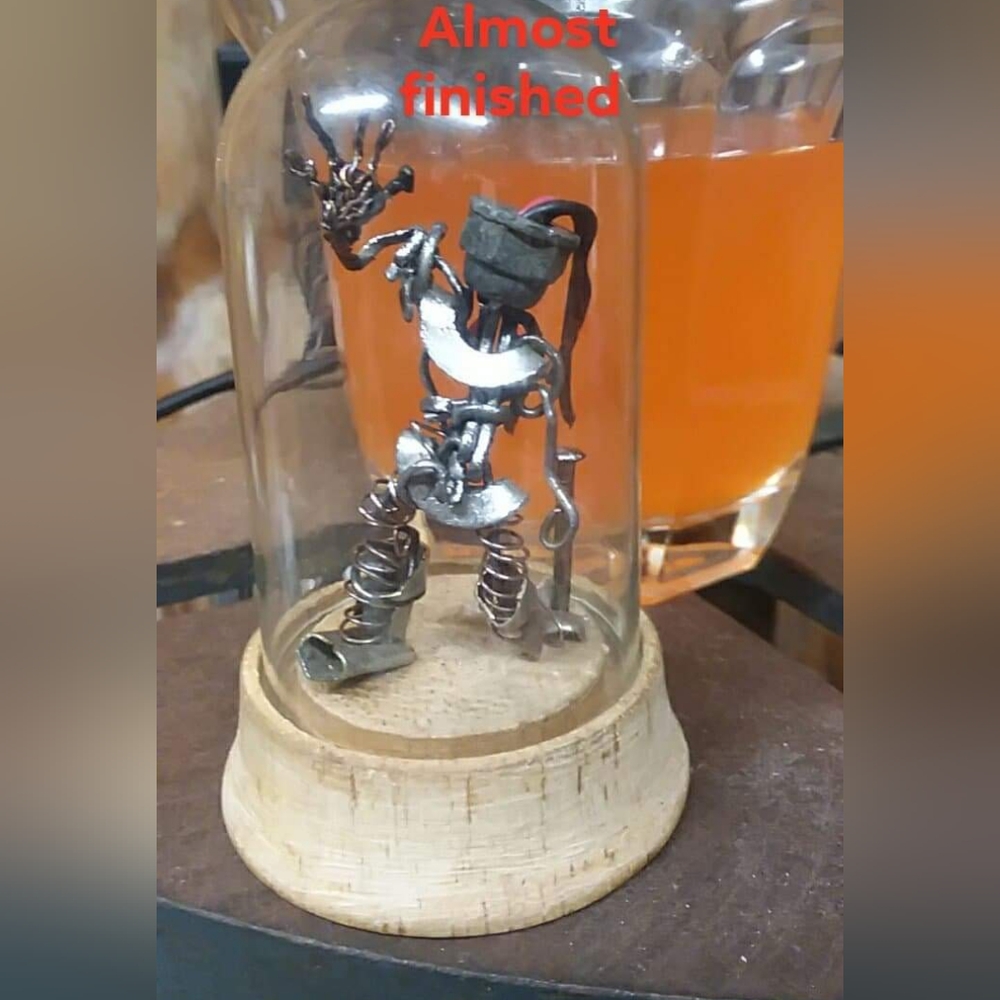 OOAK Mini Trash Zombie